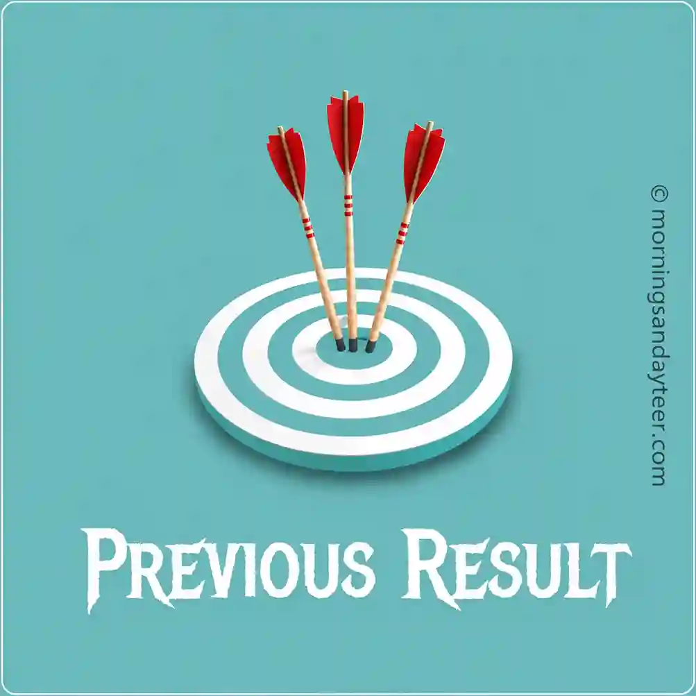 Morning Sunday teer result list